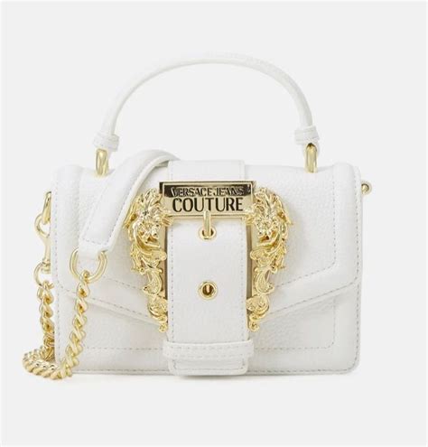 versace jeans couture grana buckle disco bag|Versace Jeans Couture GRANA BUCKLE DISCO BAG .